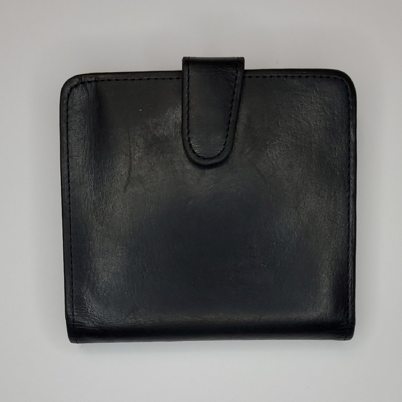 Coach Vintage Bifold Black Leather Men's Wallet - Picture 1 of 16